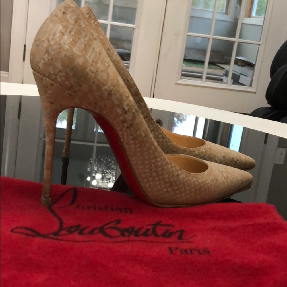 Christian loubotin heels